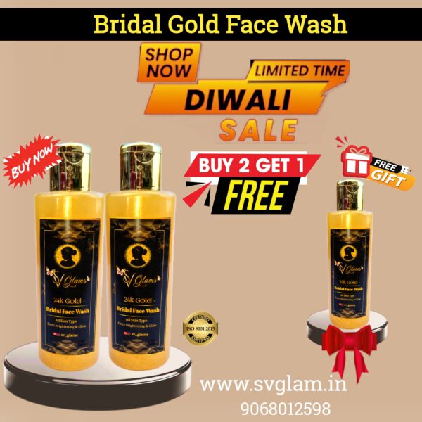 Bridal Gold Face Wash