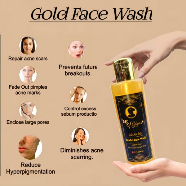 Bridal Gold Face Wash
