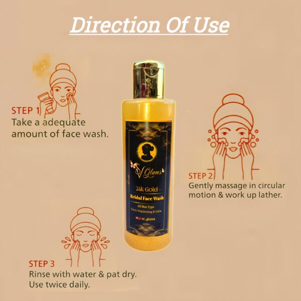 Bridal Gold Face Wash